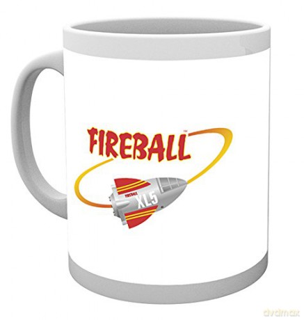 Fireball: Fireball, Logo, Kubek, Wood wielokolorowy