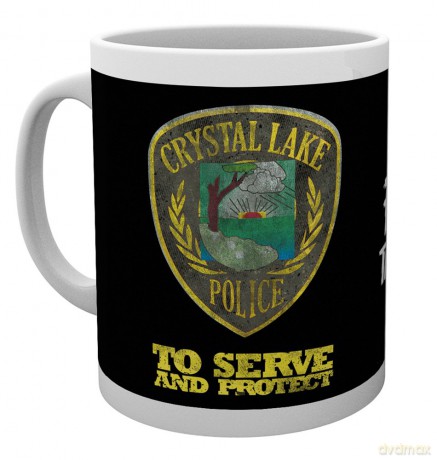 Friday The 13th: Friday The 13th Police Badge Kubek ceramiczny 15 x 10 x 9 cm