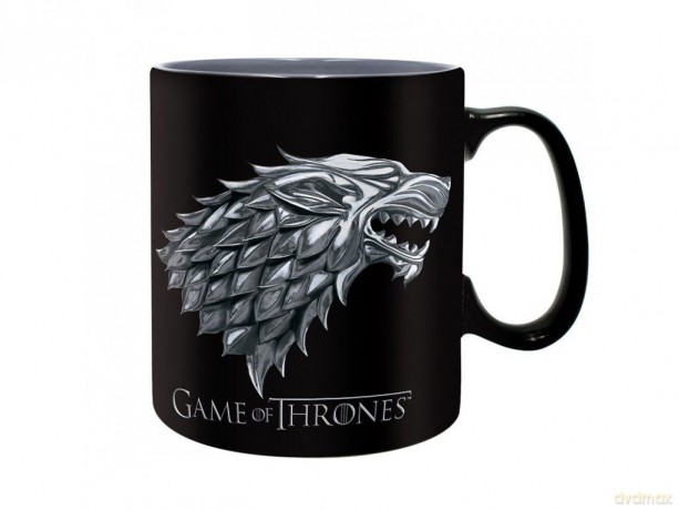 Game Of Thrones (Gra o Tron): Game of Thrones - Kubek - 460 ml - Stark/Winter is Coming