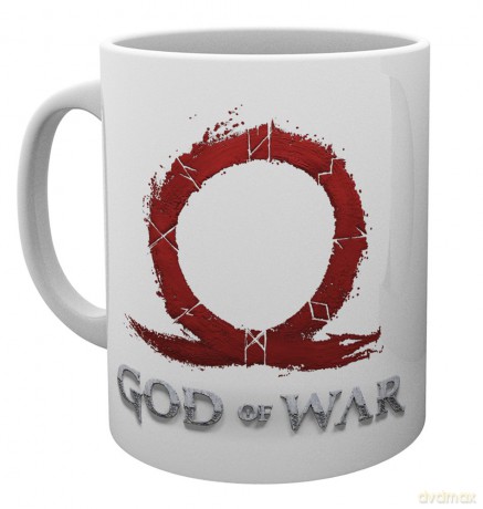 God Of War Logo Mug: God of War Logo Kubek ceramiczny wielokolorowy, 15 x 10 x 9 cm