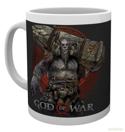 God Of War Troll Mug: God of War Troll Kubek ceramiczny wielokolorowy, 15 x 10 x 9 cm