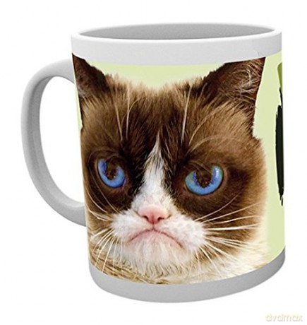 Grumpy Cat: Grumpy Cat, NOLO, Kubek, Wood 15x10x9 cm