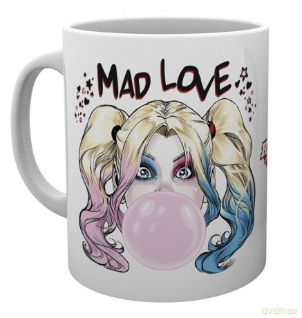 Harley Quinn: Harley Quinn Mad Love, Kubek ceramiczny 15 x 10 x 9 cm