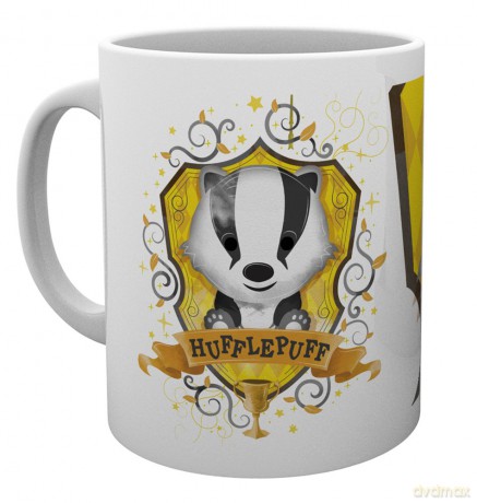 The Who: Harry Potter Hufflepuff Paint Kubek ceramiczny 15 x 10 x 9 cm