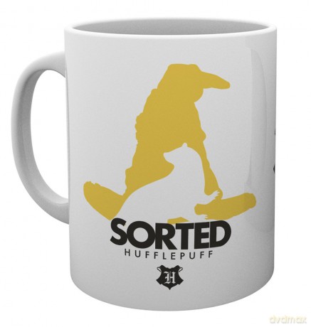 Harry Potter: Harry Potter Sorted Hufflepuff Kubek ceramiczny 15 x 10 x 9 cm