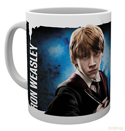 Harry Potter: Harry Potter, Dynamic Ron, Kubek, Wood 15 x 10 x 9 cm