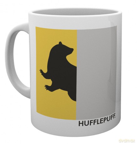 Harry Potter: Harry Potter, Hufflepuff Minimalist, Kubek ceramiczny 15 x 10 x 9 cm