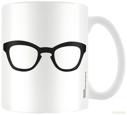 Hers Pyramid International Geek Glasses Official ceramiczny Kubek wielokolorowy, 11 oz/315 ml
