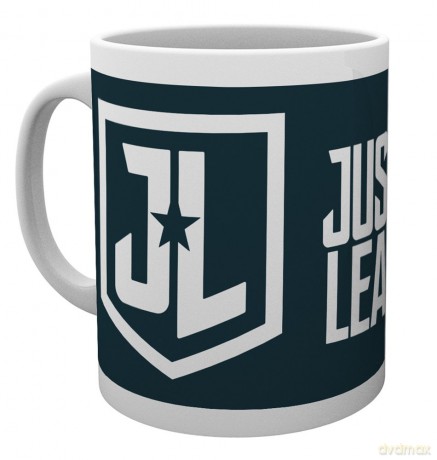 Justice League: Justice League, Badge, Kubek ceramiczny 15 x 10 x 9 cm
