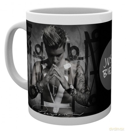 Justin Bieber: Justin Bieber, Purpose, Kubek, Wood wielokolorowy, 15 x 10 x 9 cm