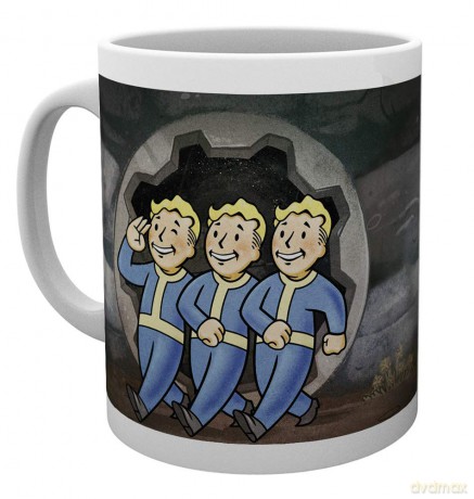 Fallout 79: Ltd Fallout 76 Vault Boys Kubek White 10 fl oz