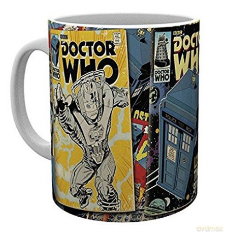 Doctor Who: Ltd, Doctor Who, Comics, Kubek, Wood 15x10x9 cm