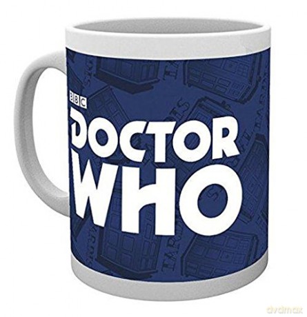 Doctor Who: Ltd, Doctor Who, Logo, Kubek, Wood 15x10x9 cm