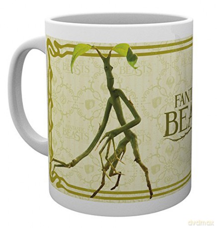Fantastic Beasts: Ltd, Fantastic Beasts, Bowtruckle Character, Kubek, Wood 15 x 10 x 9 cm