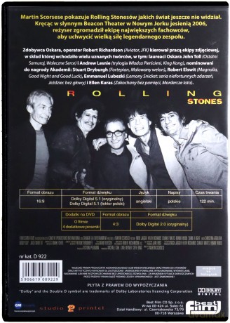 Rolling Stones w blasku świateł [DVD]
