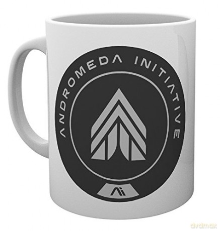 Mass Effect Andromeda: Mass Effect Andromeda, AI Logo, Kubek, Wood 15 x 10 x 9 cm