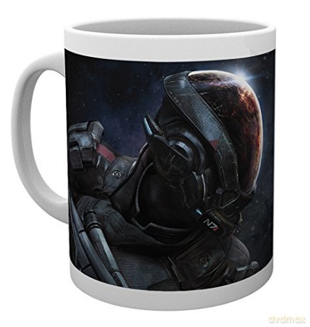 Mass Effect Andromeda: Mass Effect Andromeda, Key Art, Kubek, Wood 15 x 10 x 9 cm