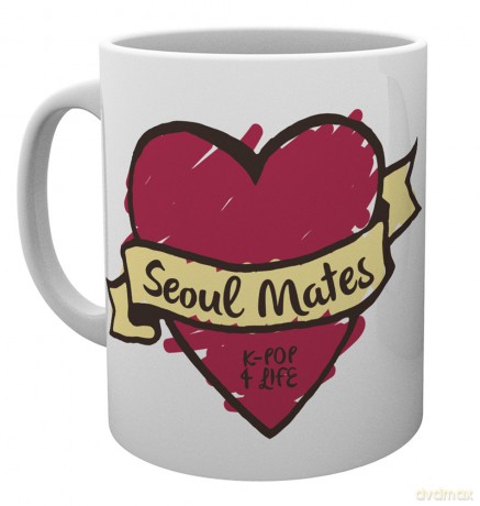 K-Pop: MG3321 K-Pop Seoul Mates Kubek wielokolorowy