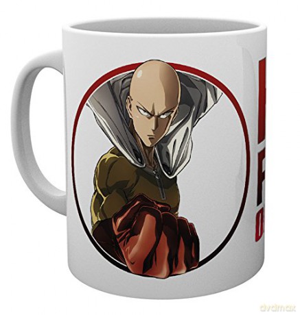 One Punch Man: One Punch Man, Saitama, Kubek, Wood 15 x 10 x 9 cm