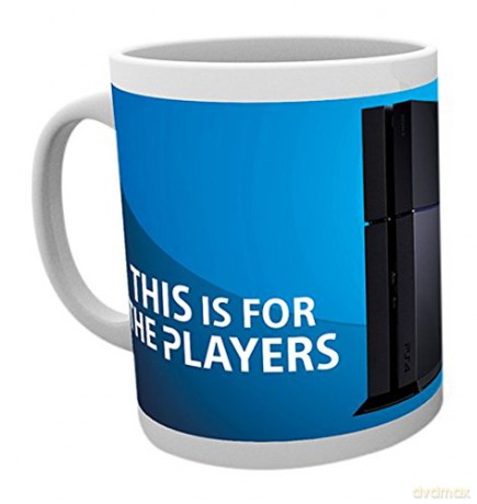 Playstation: Playstation, PS4 Console, Kubek, Wood 15x10x9 cm