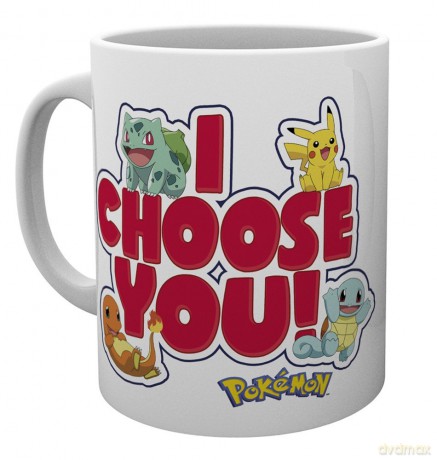 Pokemon: Pokemon, I Choose You, Kubek, Wood wielokolorowy, 15 x 10 x 9 cm