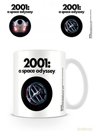 2001: Pyramid International 2001: A Space Odyssey (Ships) Official ceramiczny Kubek, Paper wielokolorowy, 11 x 11 x 1.3 cm