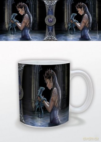 Water Dragon: Pyramid International Anne Stokes Water Dragon ceramiczny Kubek