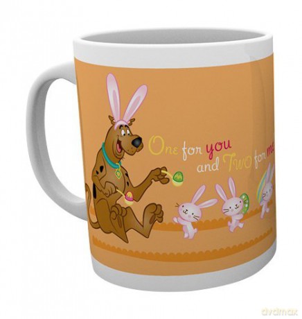 Scooby Doo: Scooby Doo, One For you Easter, Kubek, Wood 15x10x9 cm