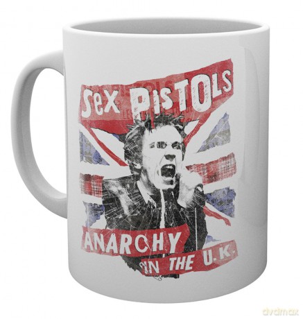 Sex Pistols: Sex Pistols, Union Jack, Kubek ceramiczny 15 x 10 x 9 cm