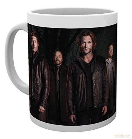 Supernatural: Supernatural, Key Art, Kubek, Wood wielokolorowy, 15 x 10 x 9 cm