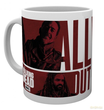 The Walking Dead: The Walking Dead, All Out War, Kubek, Wood 15 x 10 x 9 cm