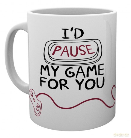 Valentines Pause: Valentines Pause, Kubek ceramiczny 15 x 10 x 9 cm