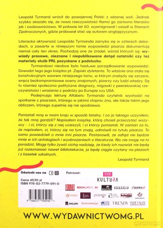 Alfabet Tyrmanda - Leopold Tyrmand [KSIĄŻKA]