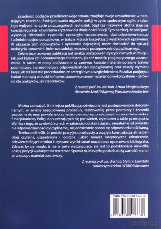 Dyscyplinarne postępowania funkcjonariuszy Policji - Andrzej Warmiński [KSIĄŻKA]