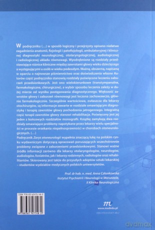 Zarys otoneurologii (Tom 1) [KSIĄŻKA]
