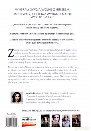 Dziewczyny ocalałe - Anna Herbich [KSIĄŻKA]