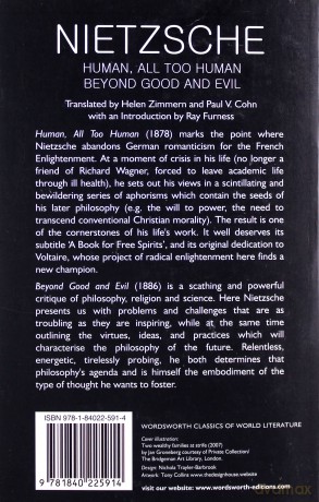 Human All Too Human Beyond Good and Evil - Friedrich Nietzsche [KSIĄŻKA]