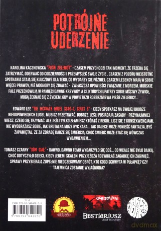Potrójne uderzenie - Karolina Kaczkowska, Edward Lee [KSIĄŻKA]