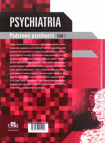 Psychiatria (Tom 1) [KSIĄŻKA]