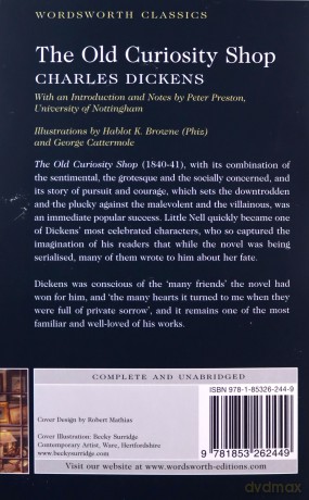 The Old Curiosity Shop mix okładek - Charles Dickens [KSIĄŻKA]