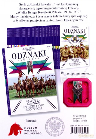 Wielka Księga Kawalerii Polskiej Odznaki Kawalerii (Tom 22) [KSIĄŻKA]