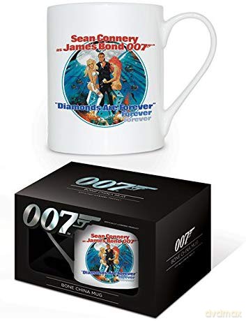 007 Diamonds Are Forever Porcelanowy kubek