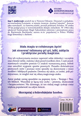 Amulety zaklęcia i rytuały Białej Magii - Ray T. Malbrough [KSIĄŻKA]