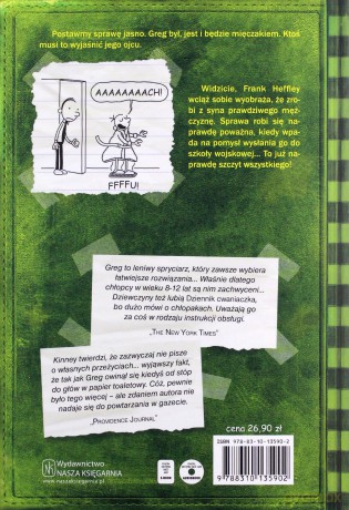 Dziennik cwaniaczka (Tom 3) Szczyt wszystkiego - Jeff Kinney [KSIĄŻKA]