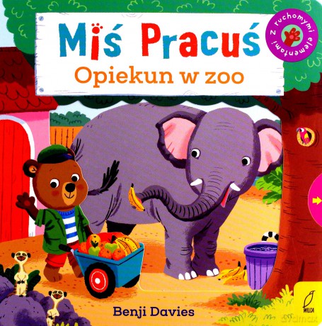 Miś Pracuś. Opiekun w zoo - Benji Davies [KSIĄŻKA]