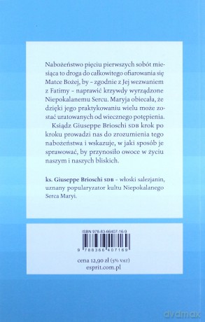 Pięć pierwszych sobót miesiąca - Giuseppe ks. Brioschi [KSIĄŻKA]