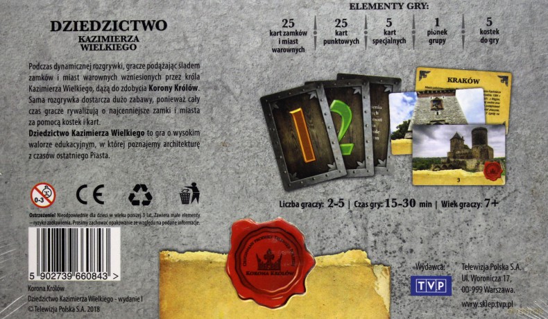 Korona Królów: Dziedzictwo Kazimierza Wielkiego [GRA]