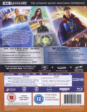 Doctor Strange [Blu-Ray 4K]+[Blu-Ray]