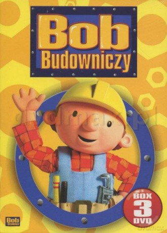 Bob Budowniczy BOX 2: Betoniarka straszy wrony / Na Dzikim Zachodzie / Walec, gwiazda rocka [BOX] [3DVD]