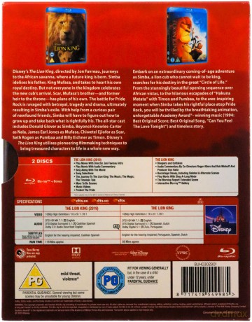 The Lion King (Król Lew) (Disney) [2xBlu-Ray]